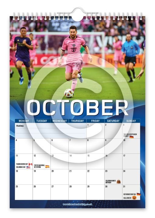 Lionel Messi Novelty Calendar - Image 11