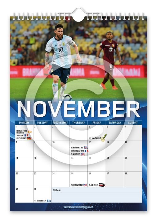Lionel Messi Novelty Calendar - Image 12