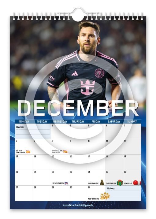Lionel Messi Novelty Calendar - Image 13