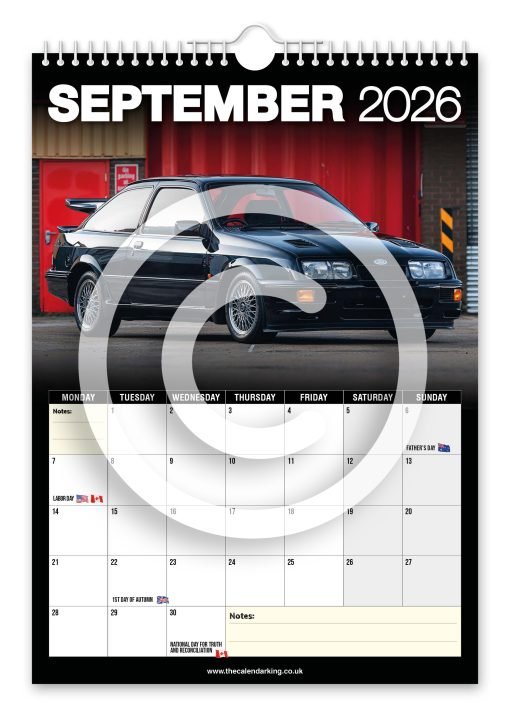 Sierra Cosworth Novelty Calendar - Image 10