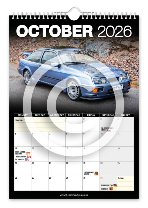 Sierra Cosworth Novelty Calendar - Image 11