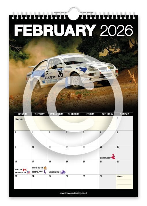 Sierra Cosworth Novelty Calendar - Image 3