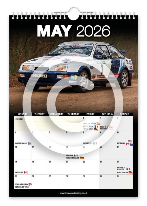 Sierra Cosworth Novelty Calendar - Image 6