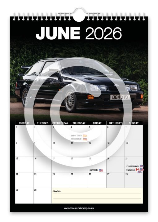 Sierra Cosworth Novelty Calendar - Image 7