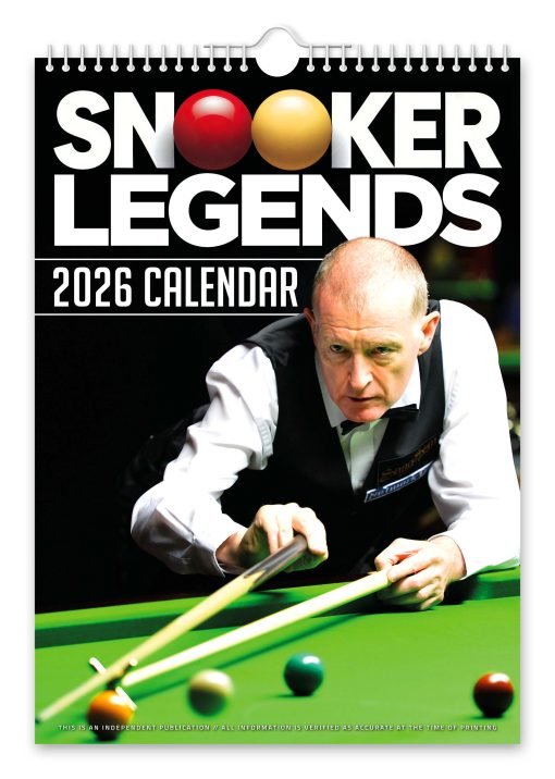 Snooker Legends Novelty Calendar