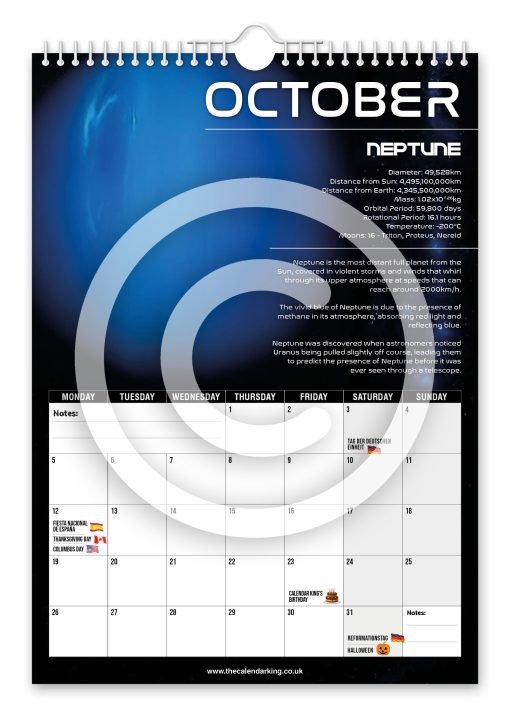 Space Novelty Calendar - Image 11