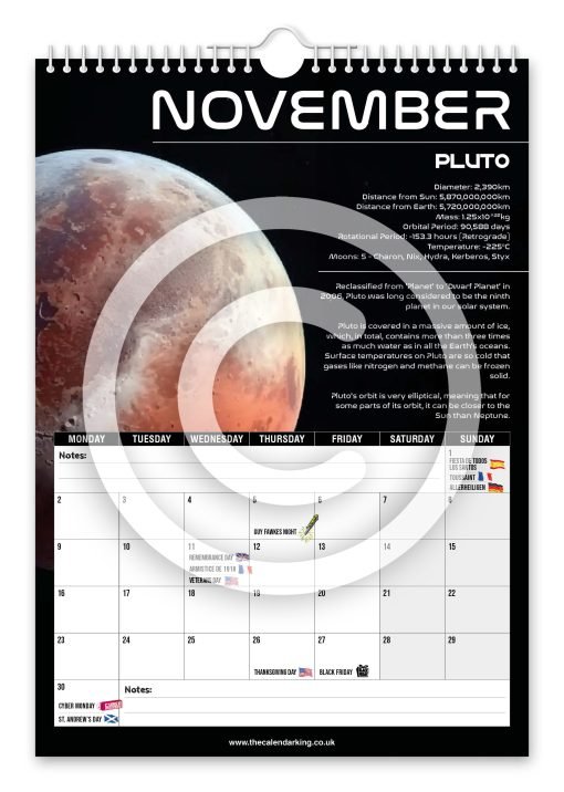 Space Novelty Calendar - Image 12