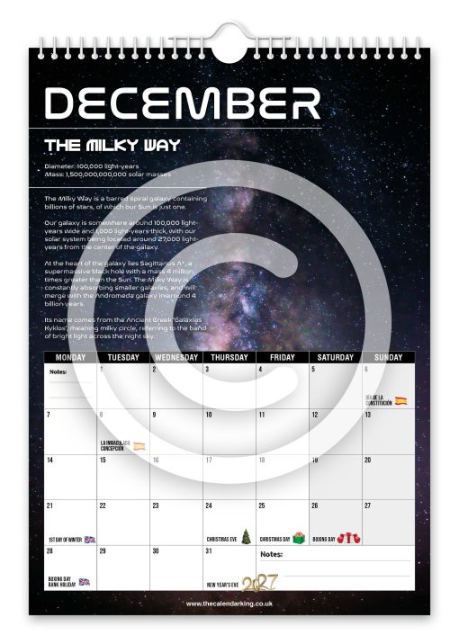 Space Novelty Calendar - Image 13