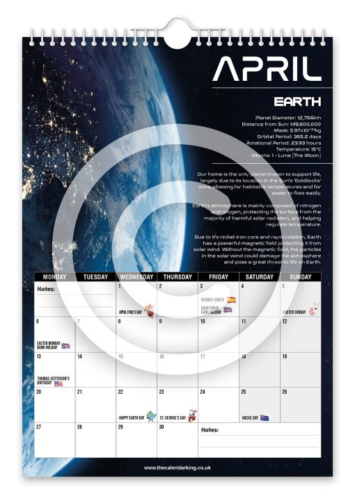 Space Novelty Calendar - Image 5