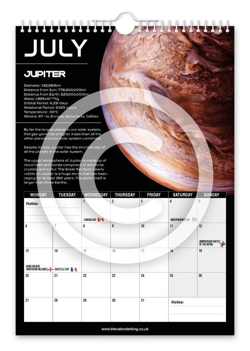 Space Novelty Calendar - Image 8