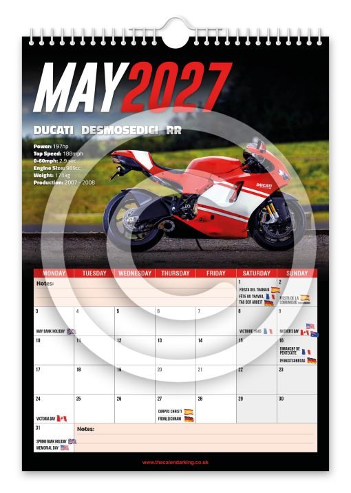 Superbikes Novelty Calendar - Image 6