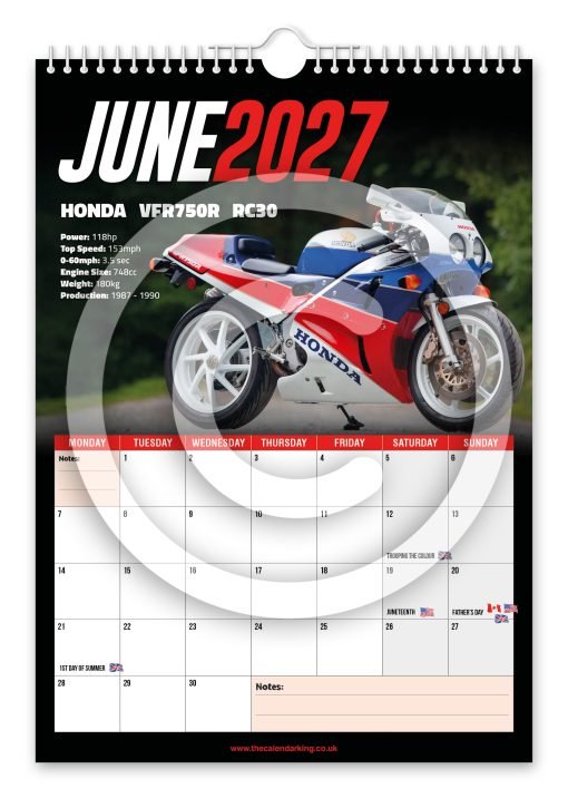 Superbikes Novelty Calendar - Image 7