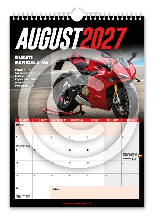 Superbikes Novelty Calendar - Image 9