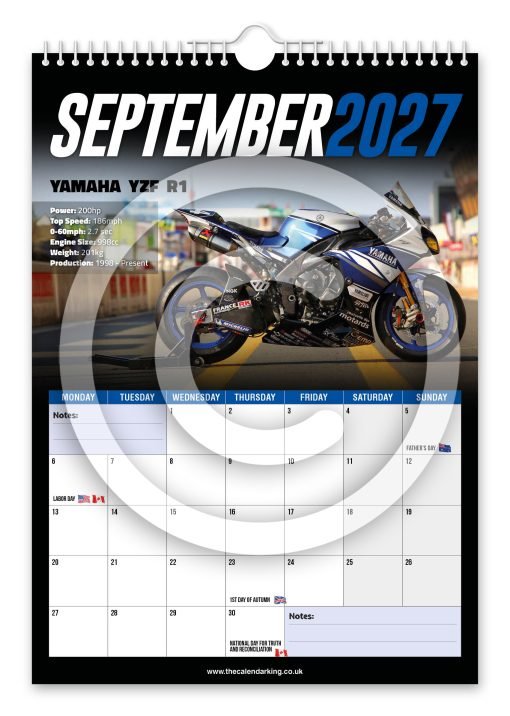 Superbikes Novelty Calendar - Image 10