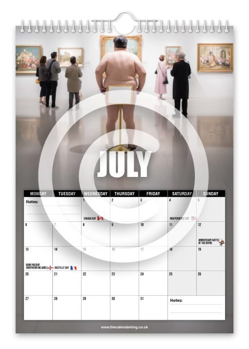 The Naked Un Novelty Calendar - Image 8