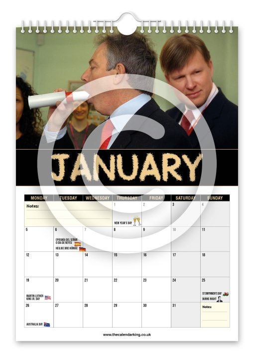 Tony Bliar Novelty Calendar - Image 2