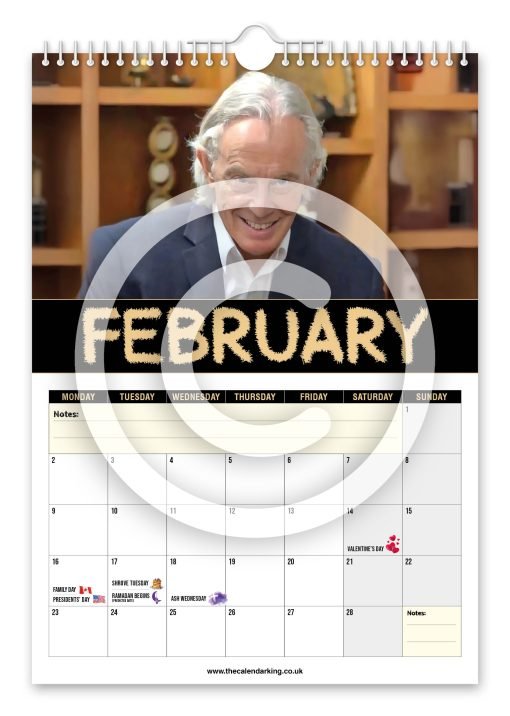 Tony Bliar Novelty Calendar - Image 3