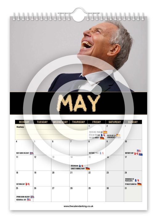 Tony Bliar Novelty Calendar - Image 6