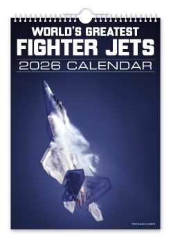 World's Greatest Fighter Jets Novelty Calendar