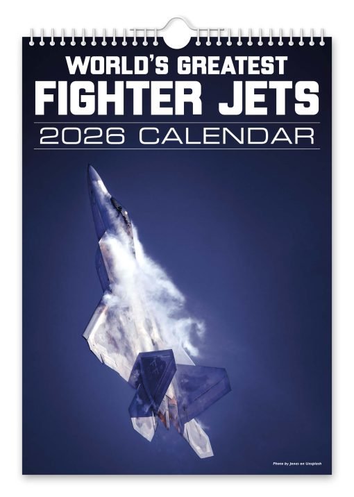 World's Greatest Fighter Jets Novelty Calendar