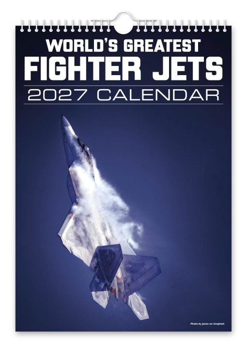 World's Greatest Fighter Jets Novelty Calendar