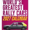 World's Greatest Rally Cars Novelty Calendar