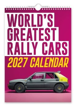 World's Greatest Rally Cars Novelty Calendar