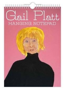 Gail Platt - Hand Drawn Artistic A4 Hanging Notepad