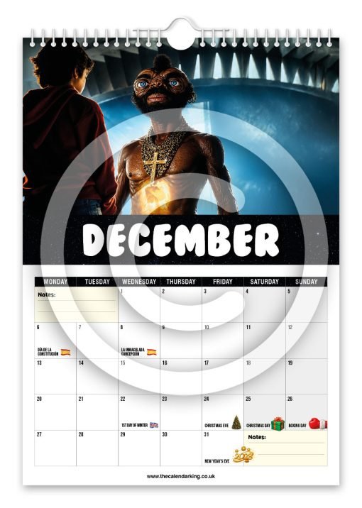 Mr E.T. - Novelty Calendar - Image 13