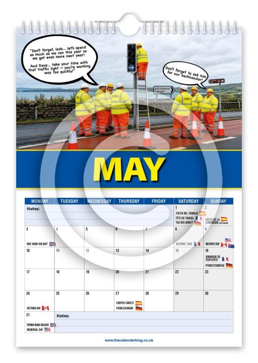 Anglesey Council Novelty Calendar - Image 6