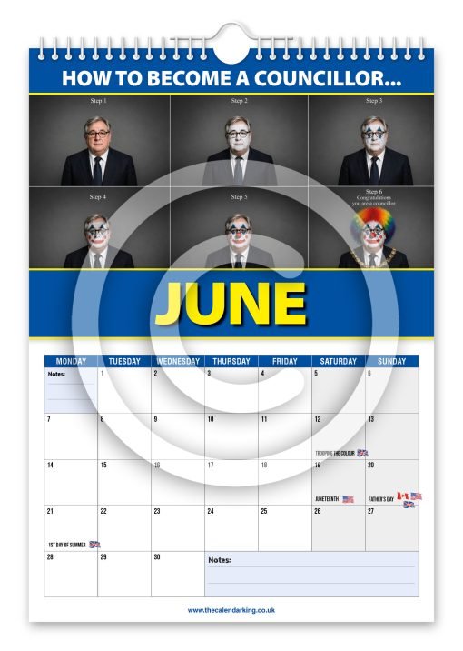 Anglesey Council Novelty Calendar - Image 7