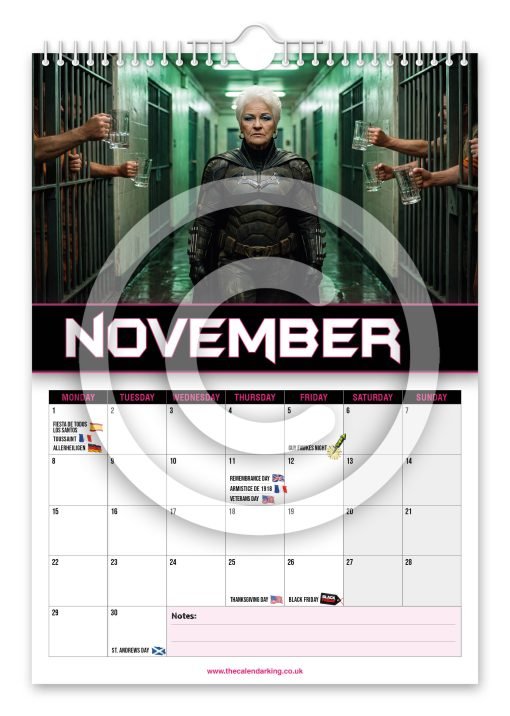 Bat Butcher Novelty Calendar - Image 12