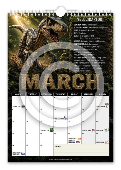 Dinosaurs Novelty Calendar - Image 4