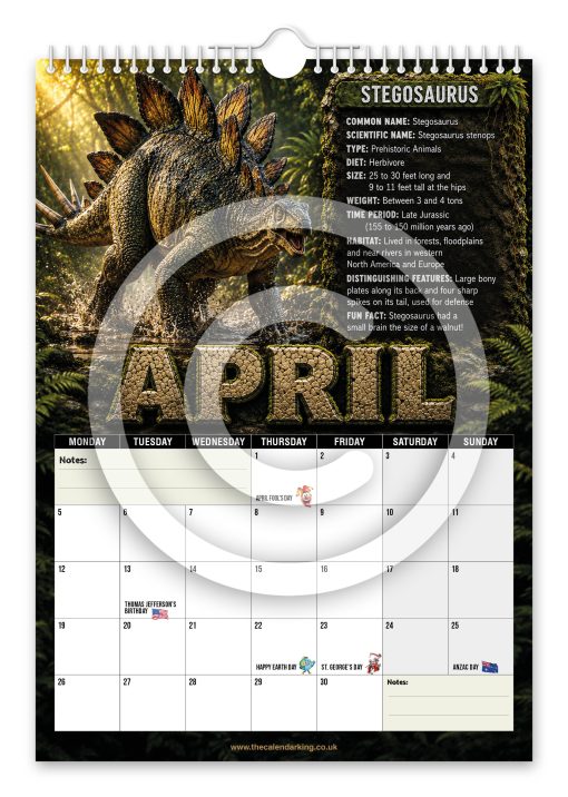Dinosaurs Novelty Calendar - Image 5
