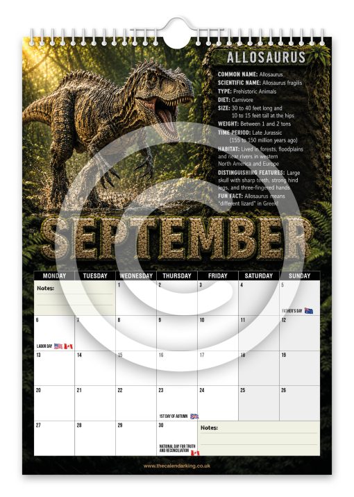 Dinosaurs Novelty Calendar - Image 10