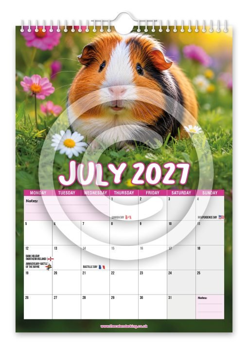Guinea Pigs Novelty Calendar - Image 8
