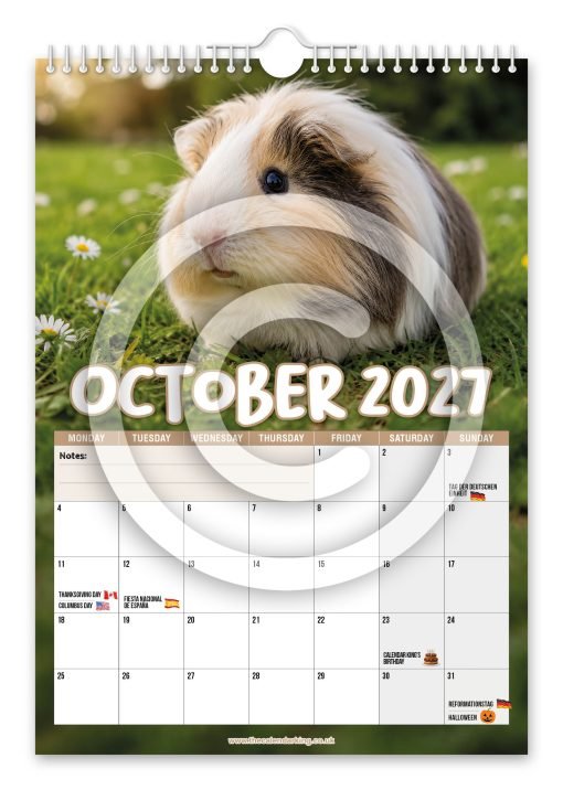 Guinea Pigs Novelty Calendar - Image 11