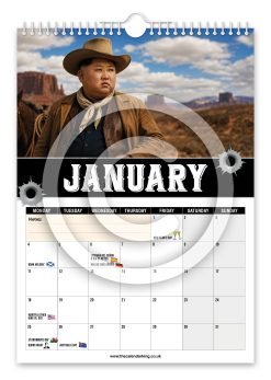 Alternative view of Jong Wayne Novelty Calendar