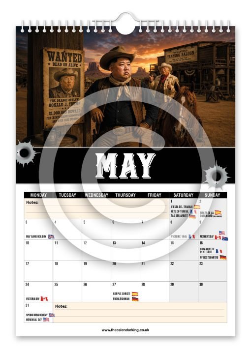 Jong Wayne Novelty Calendar - Image 6