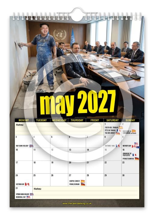 Skim Jong-Un Novelty Calendar - Image 6