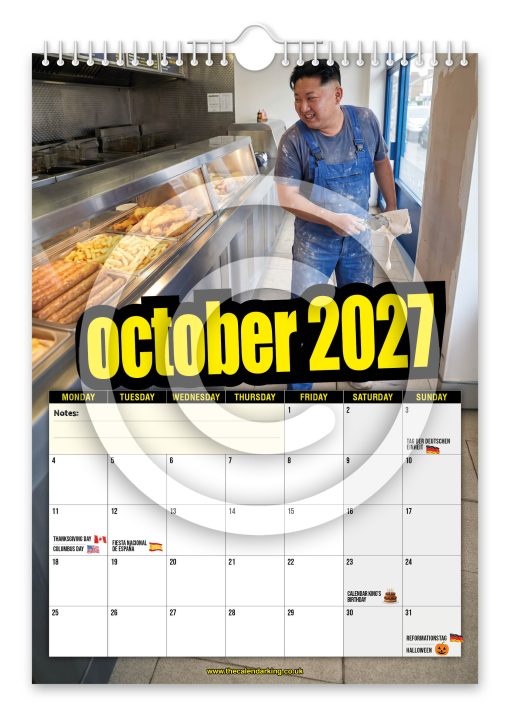 Skim Jong-Un Novelty Calendar - Image 11