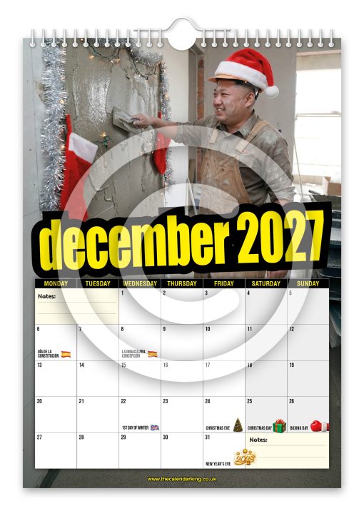 Skim Jong-Un Novelty Calendar - Image 13