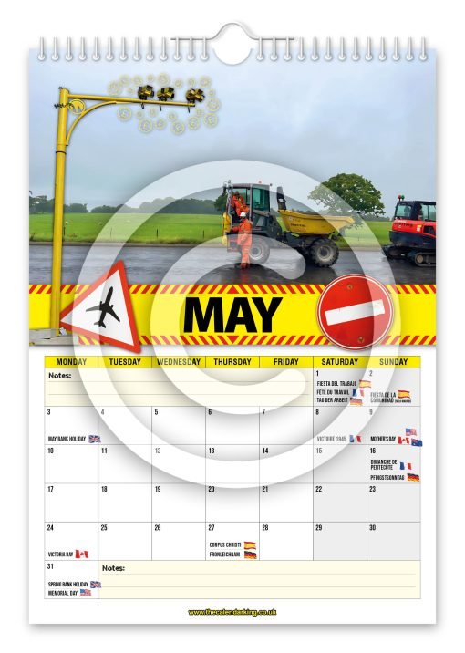 Anglesey Roadworks Novelty Calendar - Image 6