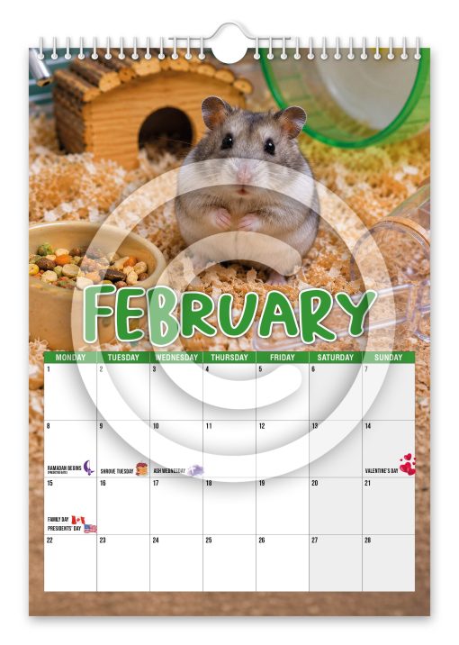 Hamsters Novelty Calendar - Image 3