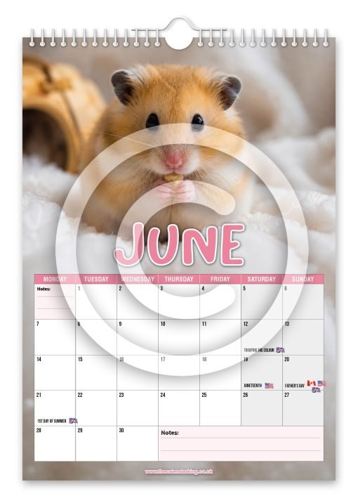 Hamsters Novelty Calendar - Image 7