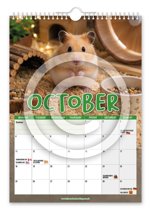 Hamsters Novelty Calendar - Image 11