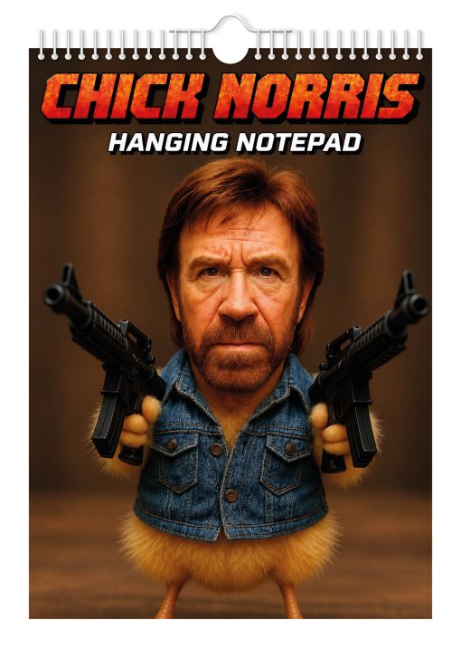 Chick Norris - A4 Hanging Notepad