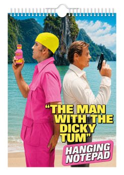 The Man with the Dicky Tum - A4 Hanging Notepad