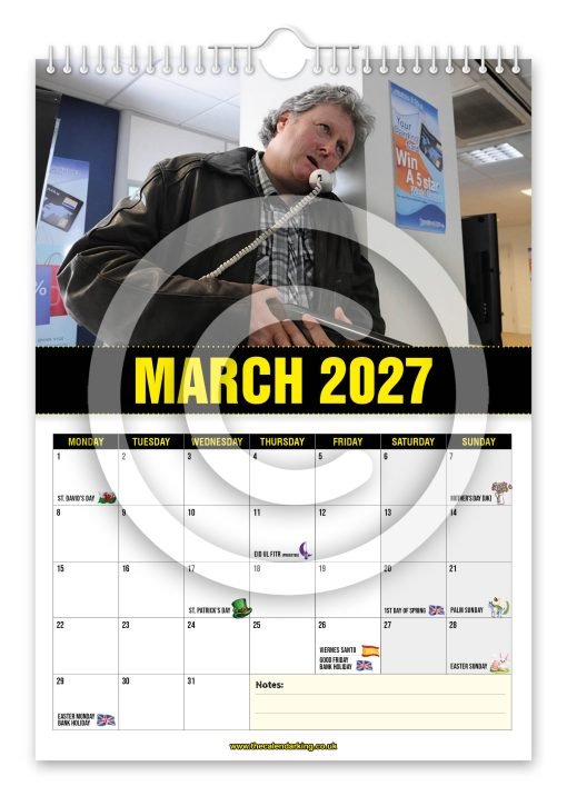 Jim McDonald Novelty Calendar - Image 4
