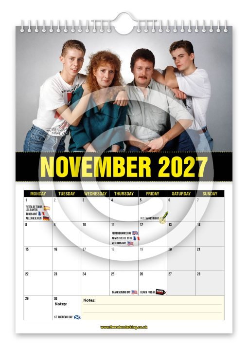 Jim McDonald Novelty Calendar - Image 12